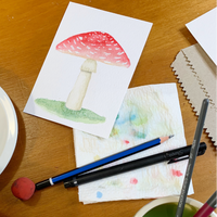 Watercolour Fungi Workshop (11 April 2026)