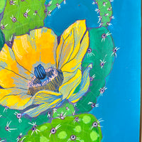 Cactus with Yellow Blossoms