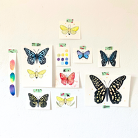Watercolour Butterflies & Moths Workshop (30 May 2026)