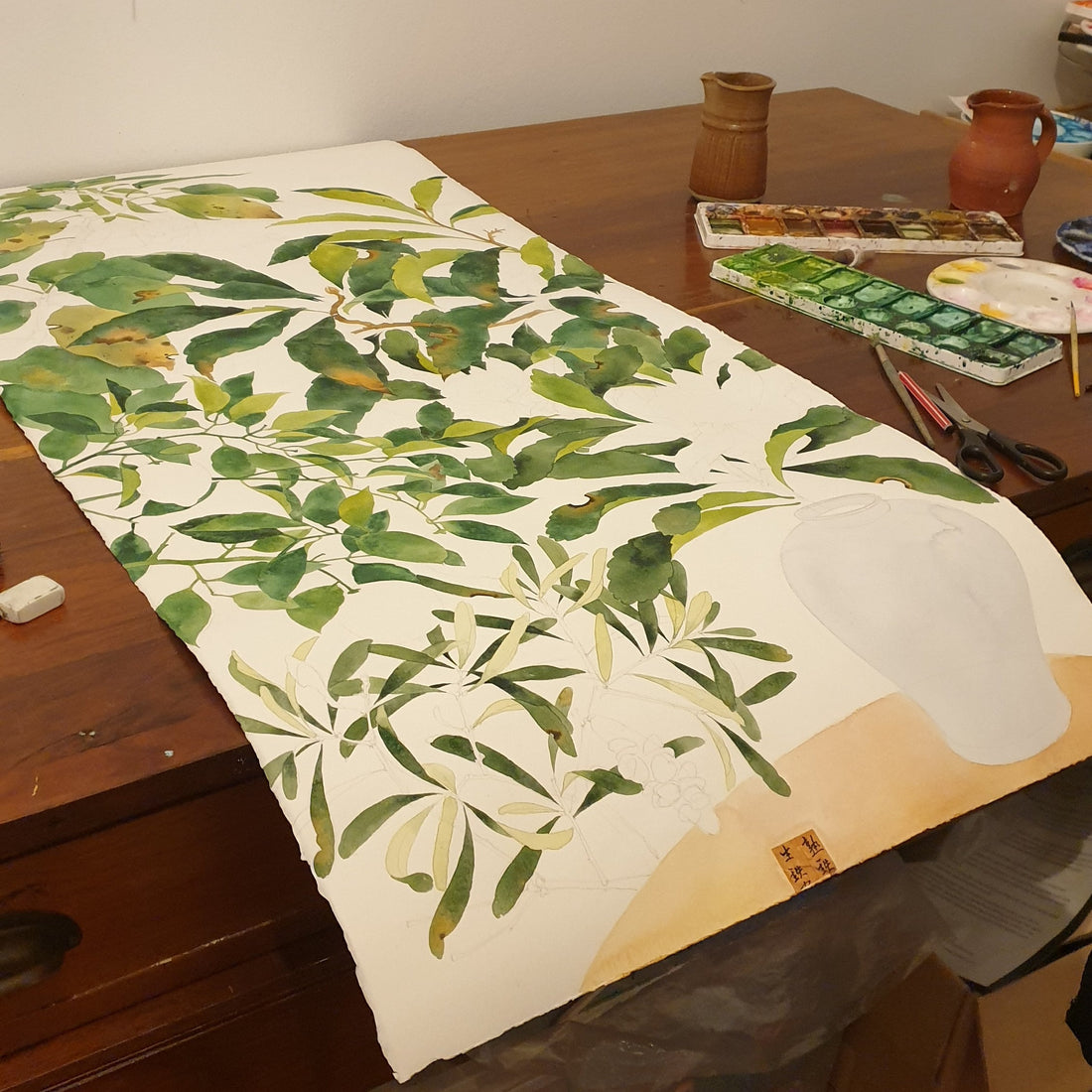 Chinoiserie Watercolour Workshop (3 April 2027)