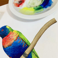 Watercolour Lorikeets Workshop (31 October 2026)