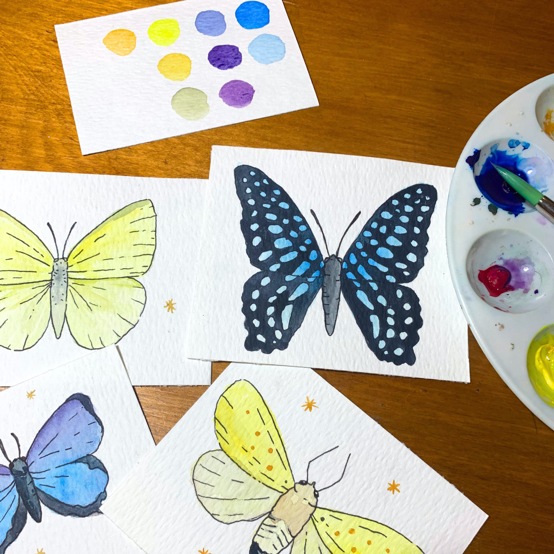 Watercolour Butterflies & Moths Workshop (30 May 2026)