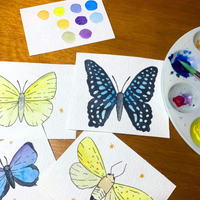 Watercolour Butterflies & Moths Workshop (30 May 2026)