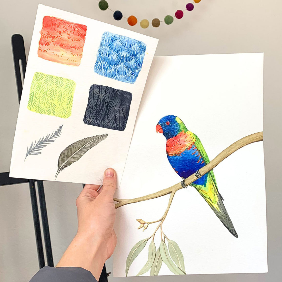 Watercolour Lorikeets Workshop (31 October 2026)