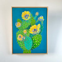 Cactus with Yellow Blossoms