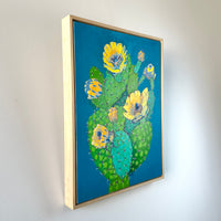 Cactus with Yellow Blossoms