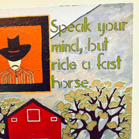 The Wisdom of Cowboys and Native Americans