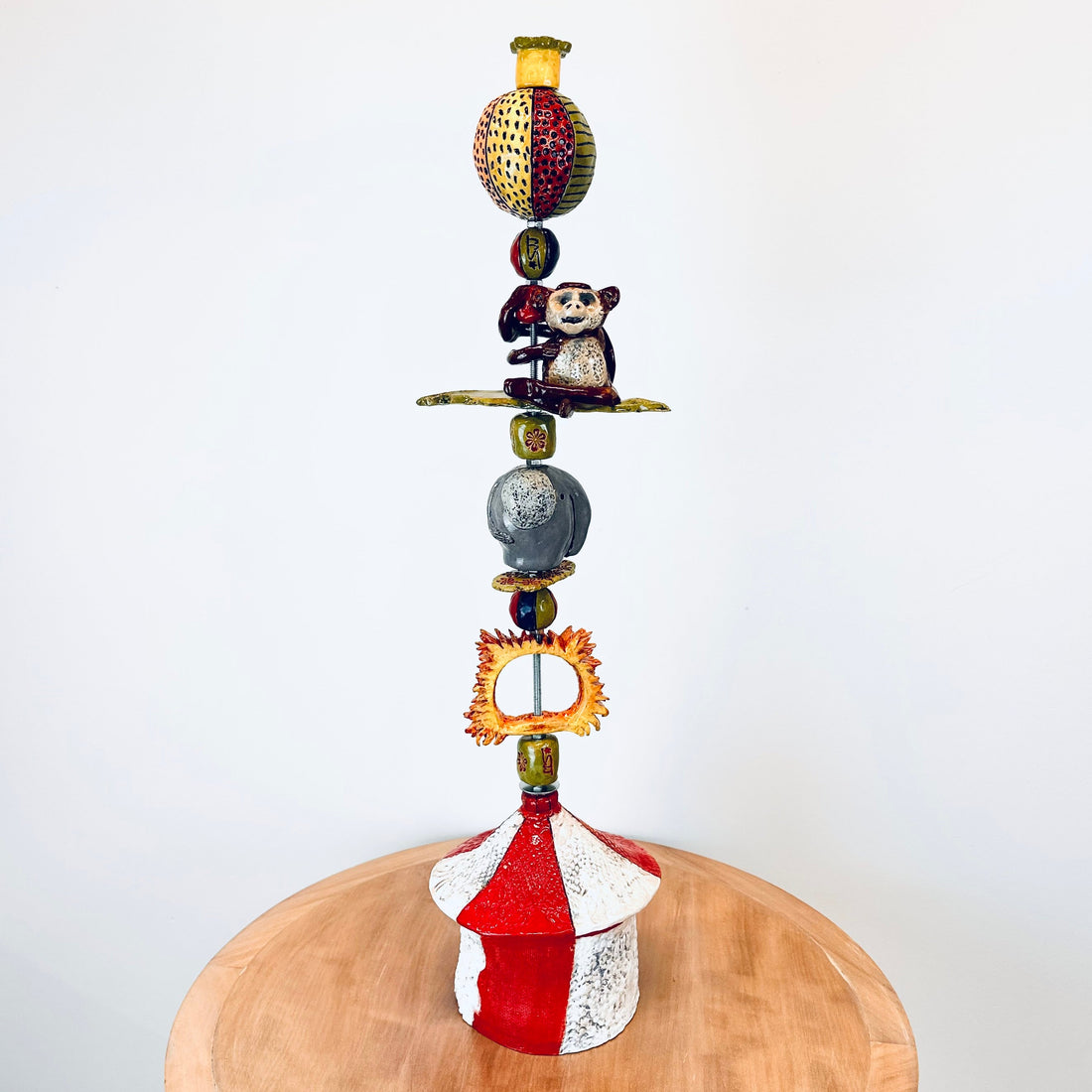 Roll Up, Roll Up Garden Totem