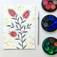 Watercolour Flowers Workshop (8 June 2024)