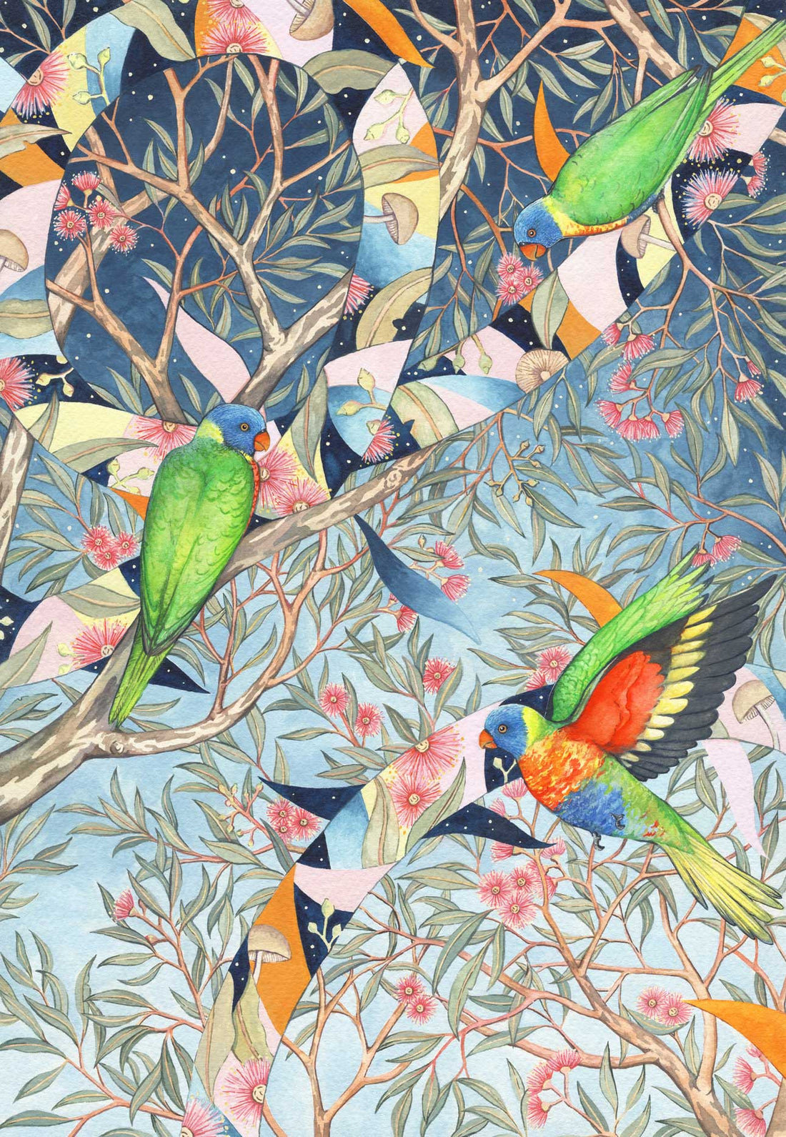 Watercolour Lorikeets Workshop (31 October 2026)